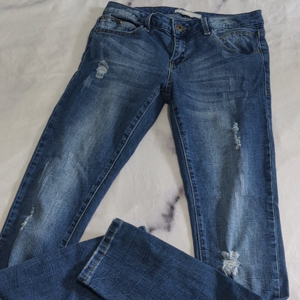 Distressed Jeans